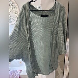 Oversized shortsleeve cardigan
